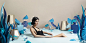 T Hotel : Artwork to promote the new spa at T Hotel Cagliari in Sardinia, Italy.@北坤人素材