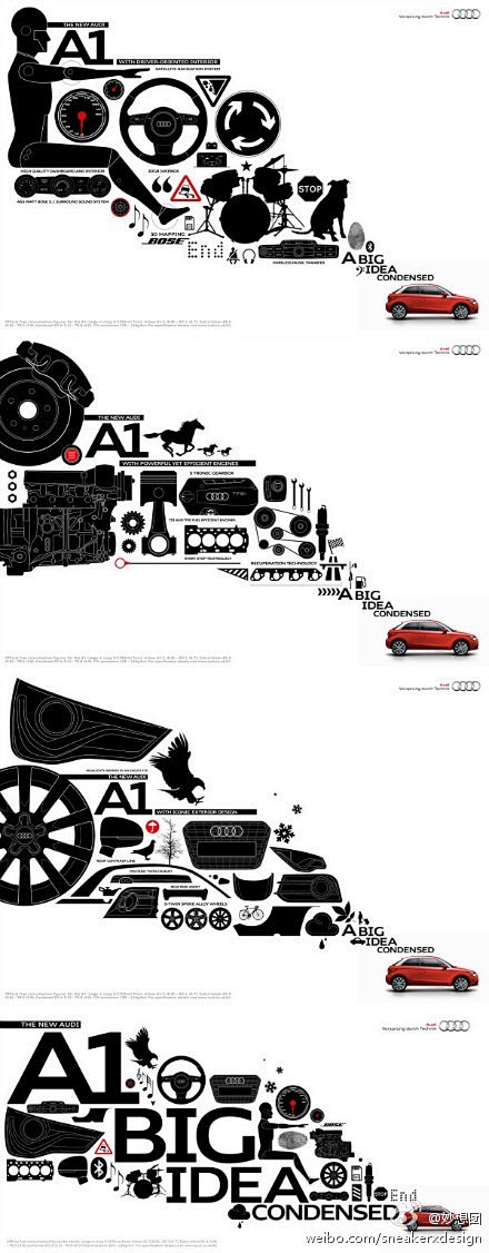 【每日广告】奥迪A1系列的广告,A Bi...