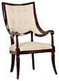 Tufted Back Chair traditional chairs
