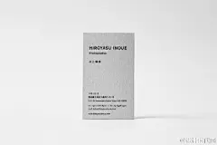 【日式美学】干净有格调的日式名片设计 ​