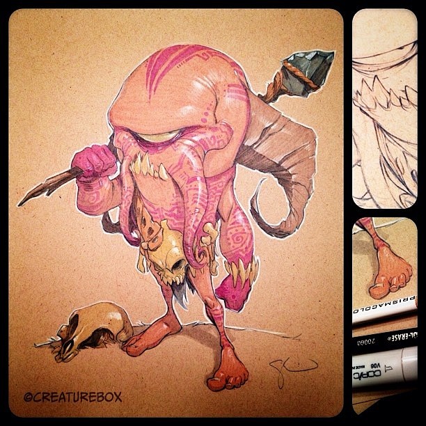 Scribbles :CreatureB...