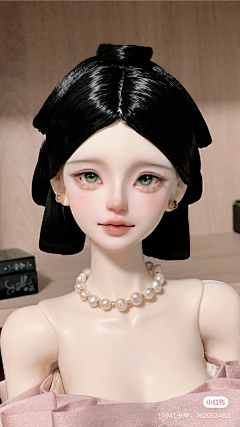 妮可可采集到头像（BJD）