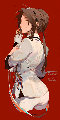 不正经的KK采集到插画美宣