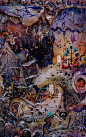 日本插画师 秋屋 蜻一  独具风格的装饰插画作品
（作者 sympetrum.frequens7777@ gmail.com）