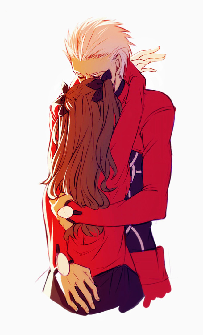 Fate/stay night 弓凛 红A 远坂凛 P站:鑰匙君
