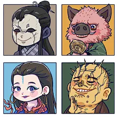 手绘Q版《黑神话.悟空》头像20枚合集 - 小红书