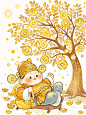 发财树，美滋滋躺着数钱！ - 小红书