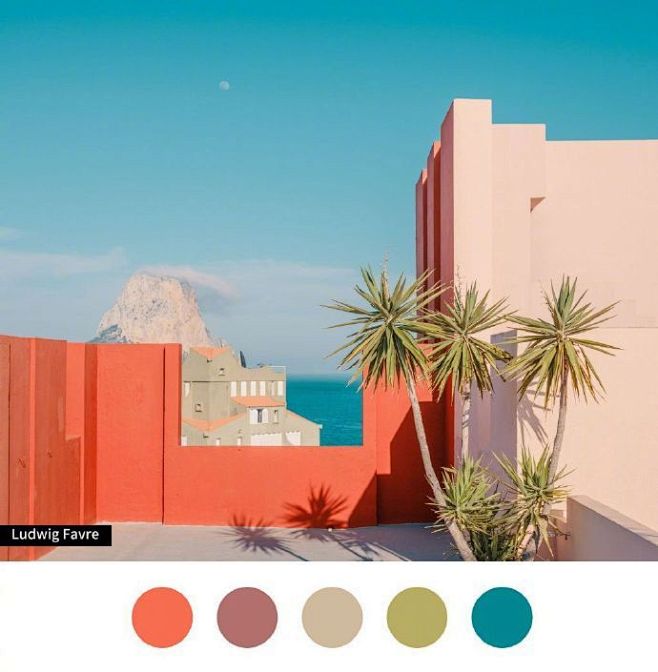 16:08:34现代建筑与色彩搭配 67676767配色色卡怪味糖l同采自