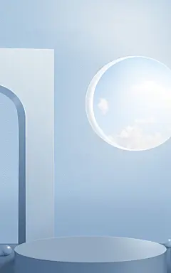 蓝色背景