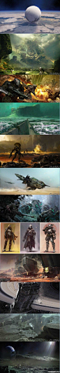 Bungie revealed Destiny concept arts. Really awesome!!: 