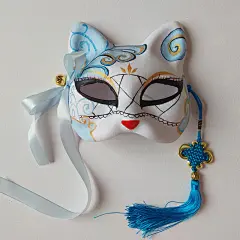 原创cos手绘面具