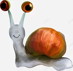 手绘蜗牛高清素材 免抠 设计图片 免费下载 页面网页 平面电商 创意素材 png素材