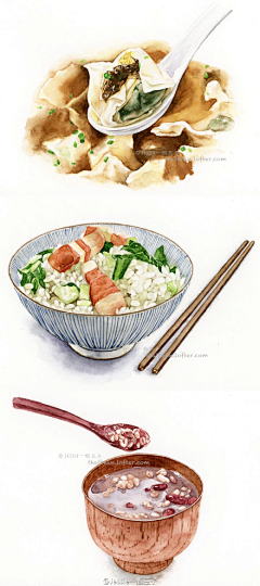 汽泡棉花糖采集到插画—食物