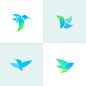 一个鸟的logo设计