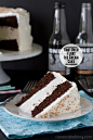 Root Beer Float Ice Cream Cake | www.tasteandtellblog.com