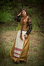 Ukrainian costume of 17th century, stylization by ~Ryzhervind on deviantART