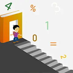 手绘数字台阶高清素材 上楼下梯 下楼 书本 台阶 工具 建筑 手绘 数字符号 楼梯 阶梯 免抠png 设计图片 免费下载