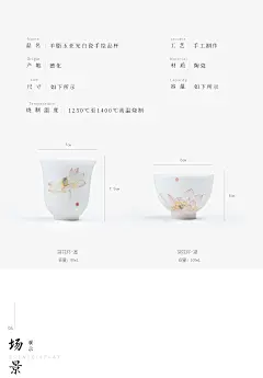 德化羊脂白玉瓷茶杯定窑大号陶瓷品茗杯手绘粉彩主人个人单杯茶盏-tmall.com天猫