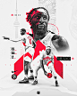 Andre Drummond x Toronto Raptors Graphic