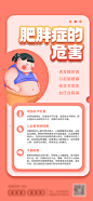 肥胖危害科普宣传海报-志设网-zs9.com