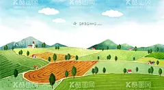 遇见春天美丽春天插画  - 源文件下载【酷图网】遇见春天,美丽春天,春天,春季插画,春天插画,春天插图,春季插图,春天手绘,春季手绘,春天背景,春季背景,春天活动,春季活动,春季闪屏页面,春天闪屏页面,春天闪屏广告,春季活动广告,春季广告,春天广告,春季广告插画,春季广告素材,春天素材,春季素材,春天元素,青山,田野,四季,春,