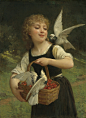 布格罗油画作品 William-Bouguereau-001 - budcs云芽酷 - 全球建筑与室内设计网