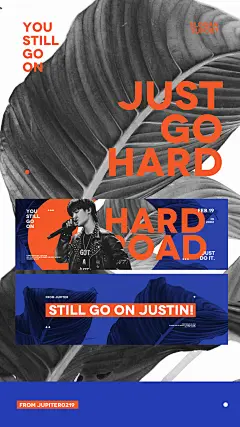 「网友小k转采|Justin黄明昊手幅」