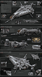 Butcher Class Heavy Gunship by KaranaK