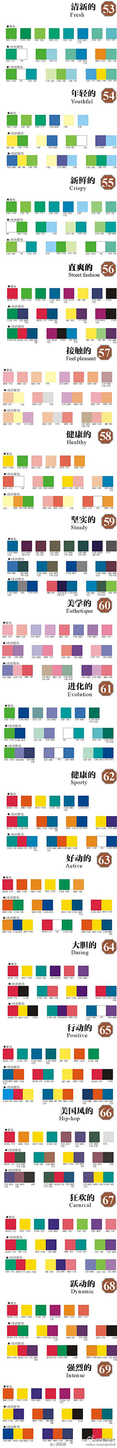 忠++采集到配色