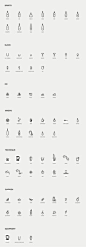 "Mixionary" Custom Pictograms for spirit, glass, ice, mixers, technique and equipment types