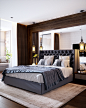 Interior bedroom in Art Deco : Visualization: Maxim Tiabys Designer: Настя Иванчук & "Soffit Interiors" 