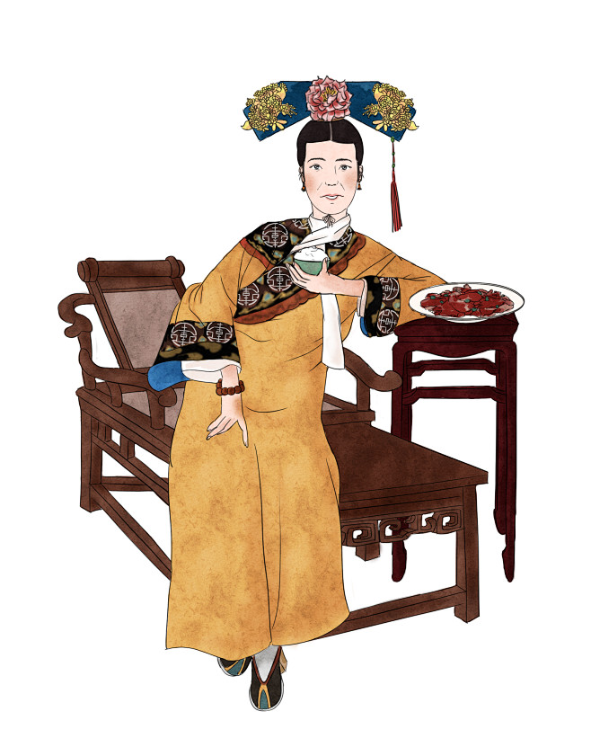 慈禧太后吃鸡爪
