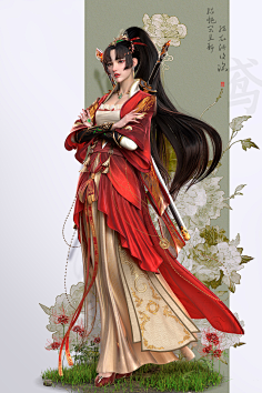 古风人物设定-花瓣网|陪你做生活的设计师