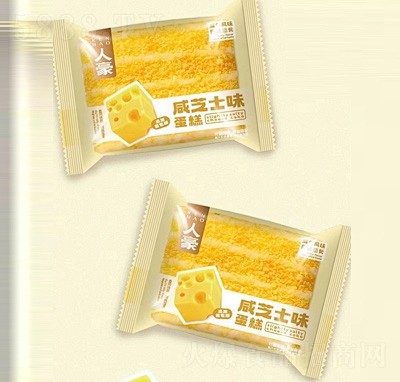 人豪咸芝士味蛋糕面包散装