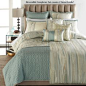Sausalito Reversible Comforter 9 pc Bed Set