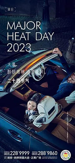 海报 二十四节气 大暑  立春 雨水 惊蛰  