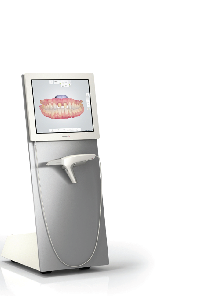 3shapetrios特点之一目前唯一能称为真彩的扫描仪