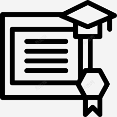 秋右采集到学历图标