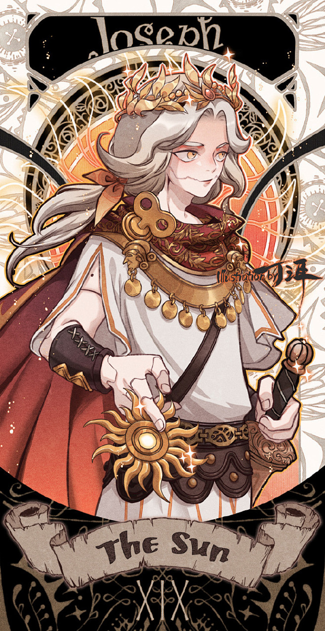 第五人格与塔罗牌 . 画师 @丁洱