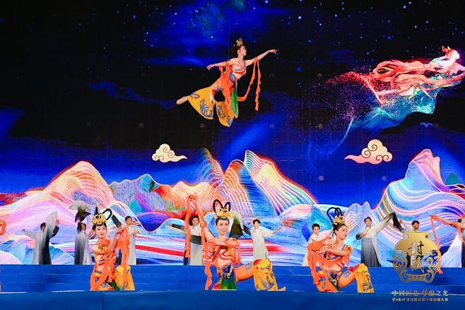 高端高空威亚秀敦煌飞天威亚秀威亚表演|活动资源|黑猫会活动策划服务平台