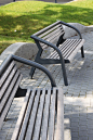 mmcité - products - park benches - brunea