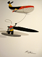 the whale in my heart : Collection of small poetic illustrations