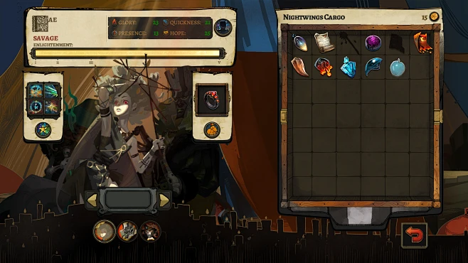 Pyre | Game UI Database : The ultimate screen reference Tool for game ...