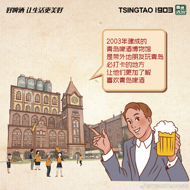 #TSINGTAO 1903的前世今生#...