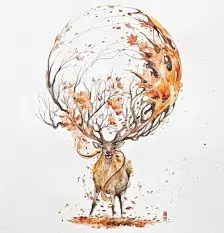 【手绘插画水彩】与你分享生活中的美，欢迎关注V信“野生星球V”（ID：YSxingqiu），在距离地球几亿万光年的地方与你相遇。