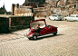 街道上的梅塞施米特微型汽车【德国纽伦堡，1956年】