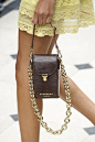 A detailed look at the mini bags in Burberry's new collection: 