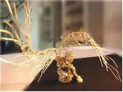 一勾  的插画 好吧...钢丝....天使......诡异