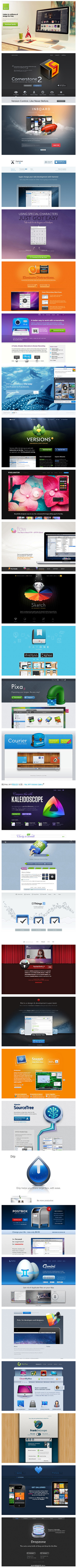 Mac App网站设计欣赏