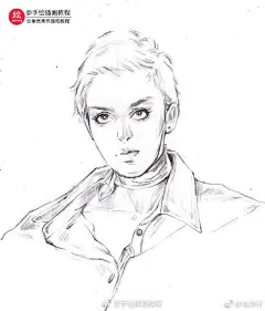 来练练头部速写吧~ （作者： 玄月仔 ） ​ ​​​​